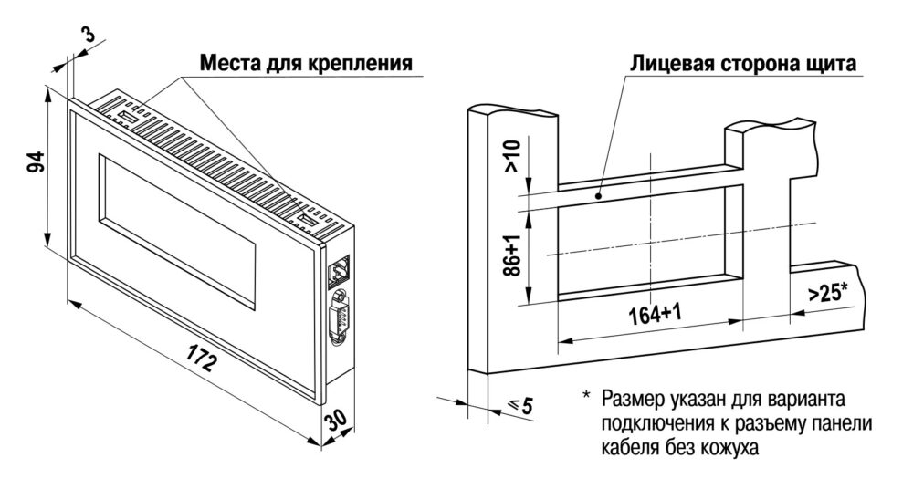 HMI панель OP320 — изображение 2