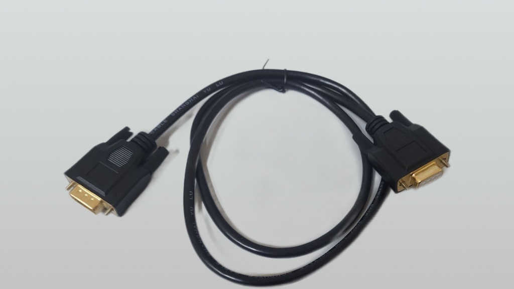 Кабель RS232 c разъемами (F-M) - 1,5м. — изображение 3