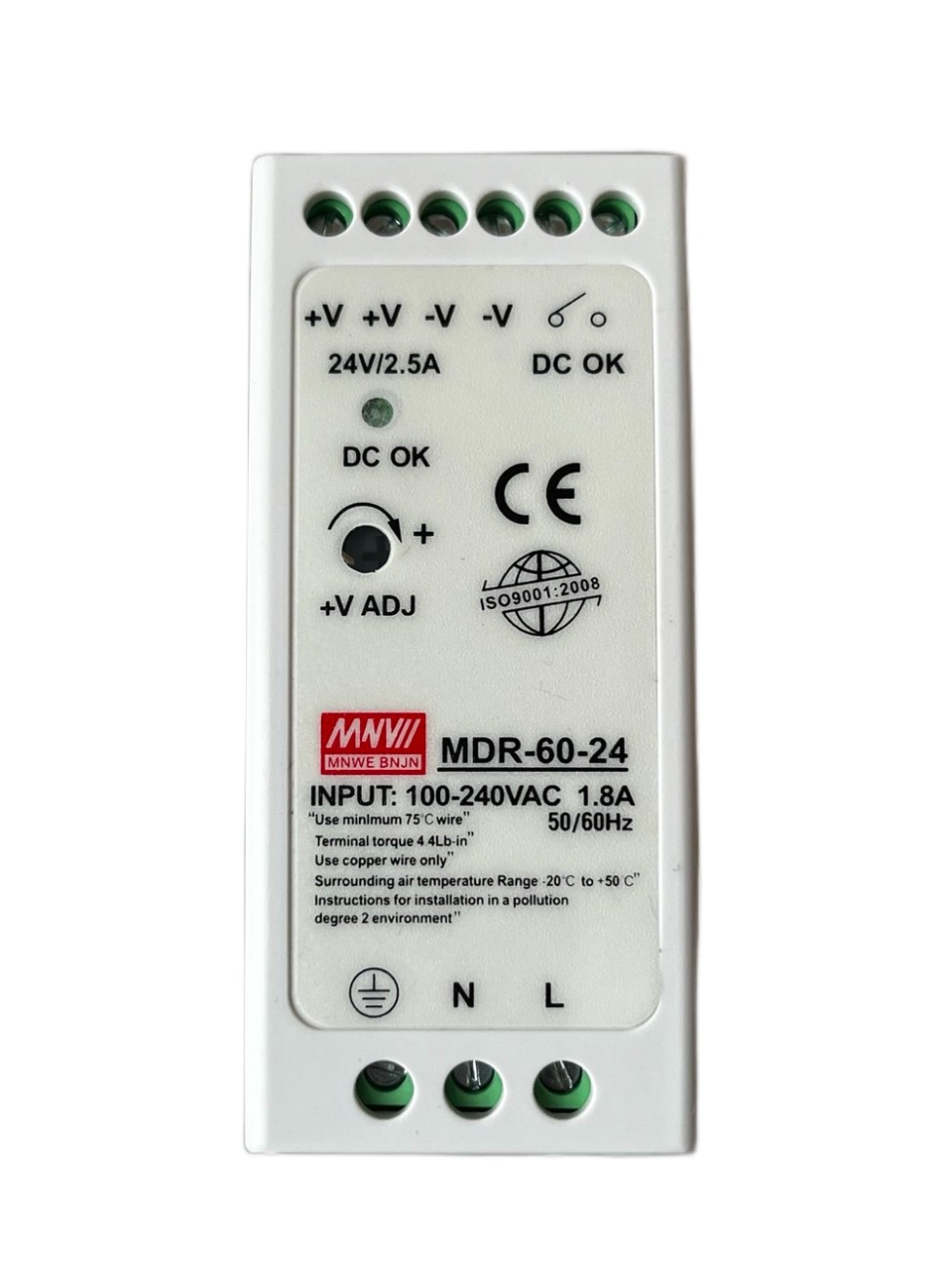 Блок питания MDR-60-24